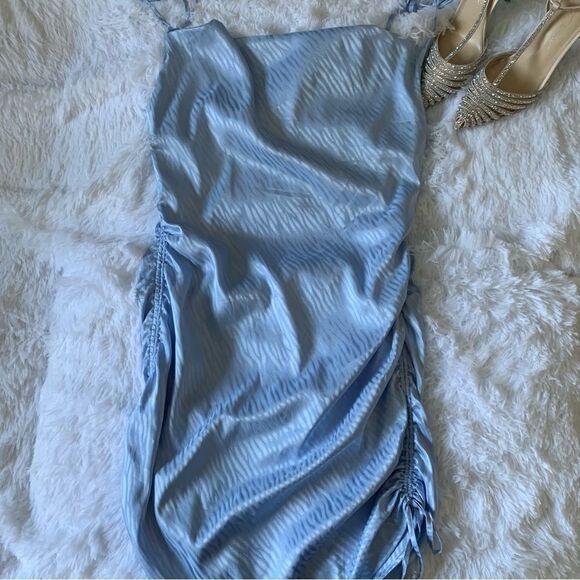 SUPERDOWN BLUE MINI DRESS - Picture 6 of 16